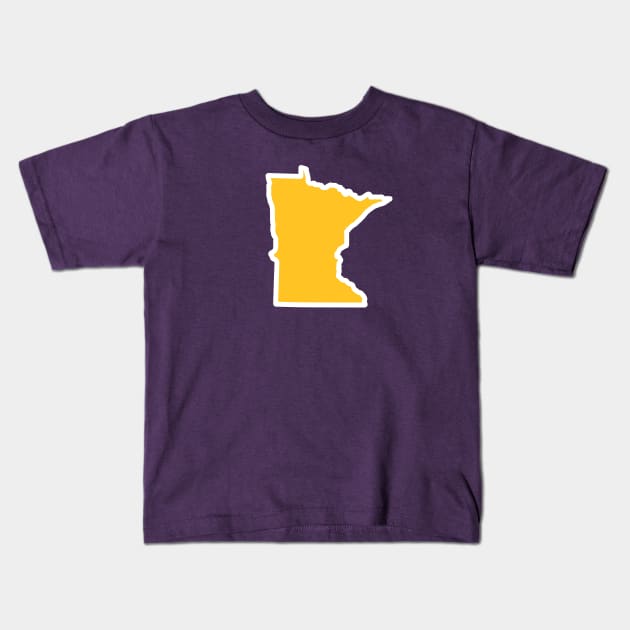 Minnesota Kids T-Shirt by SONofTHUNDER